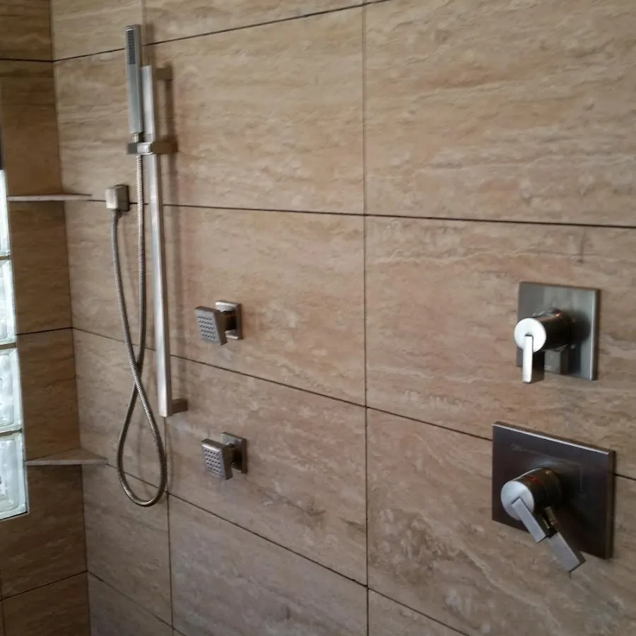 Shower fixture installation for Water Heater Replacement in Lower Merion